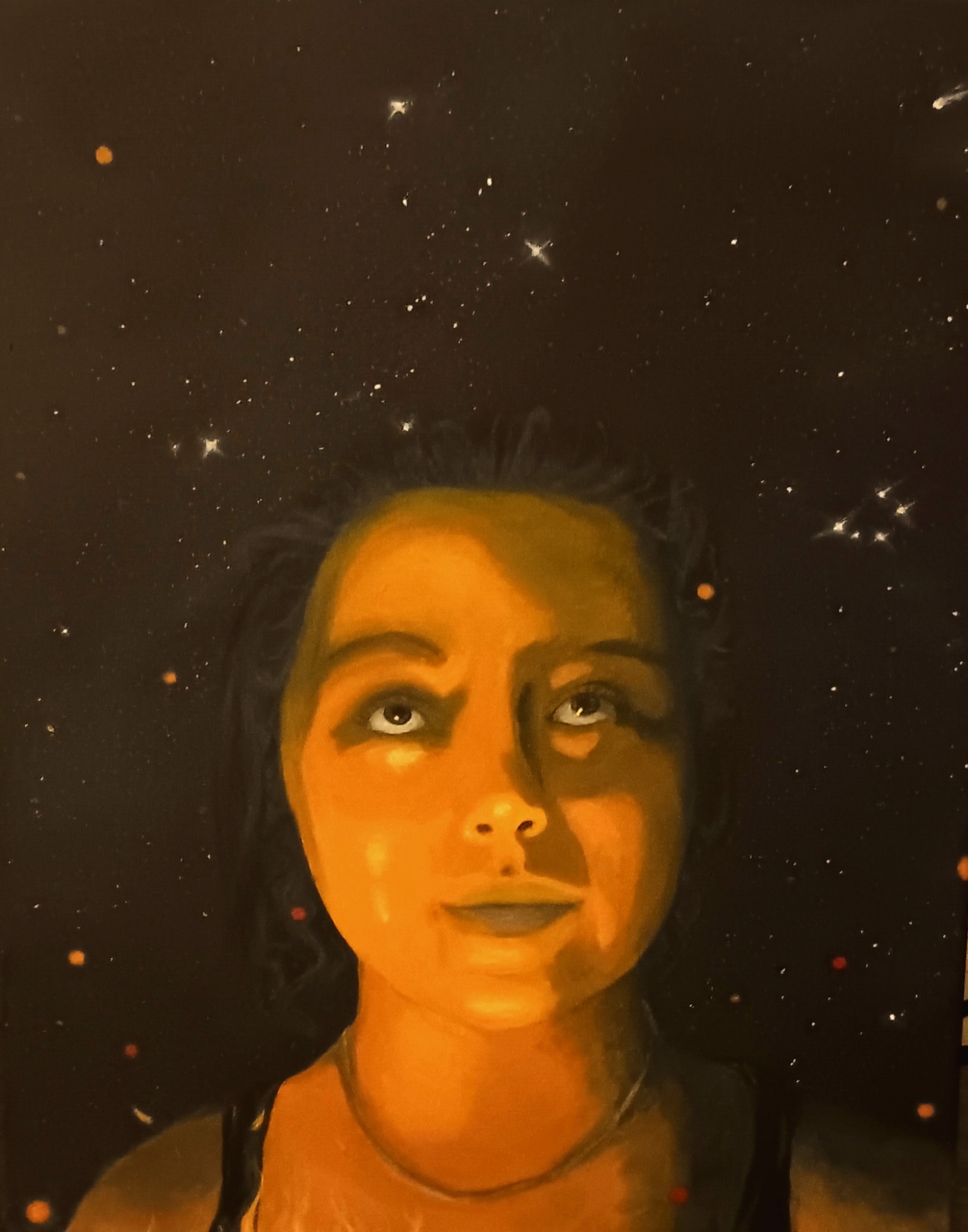 Desiree at night
