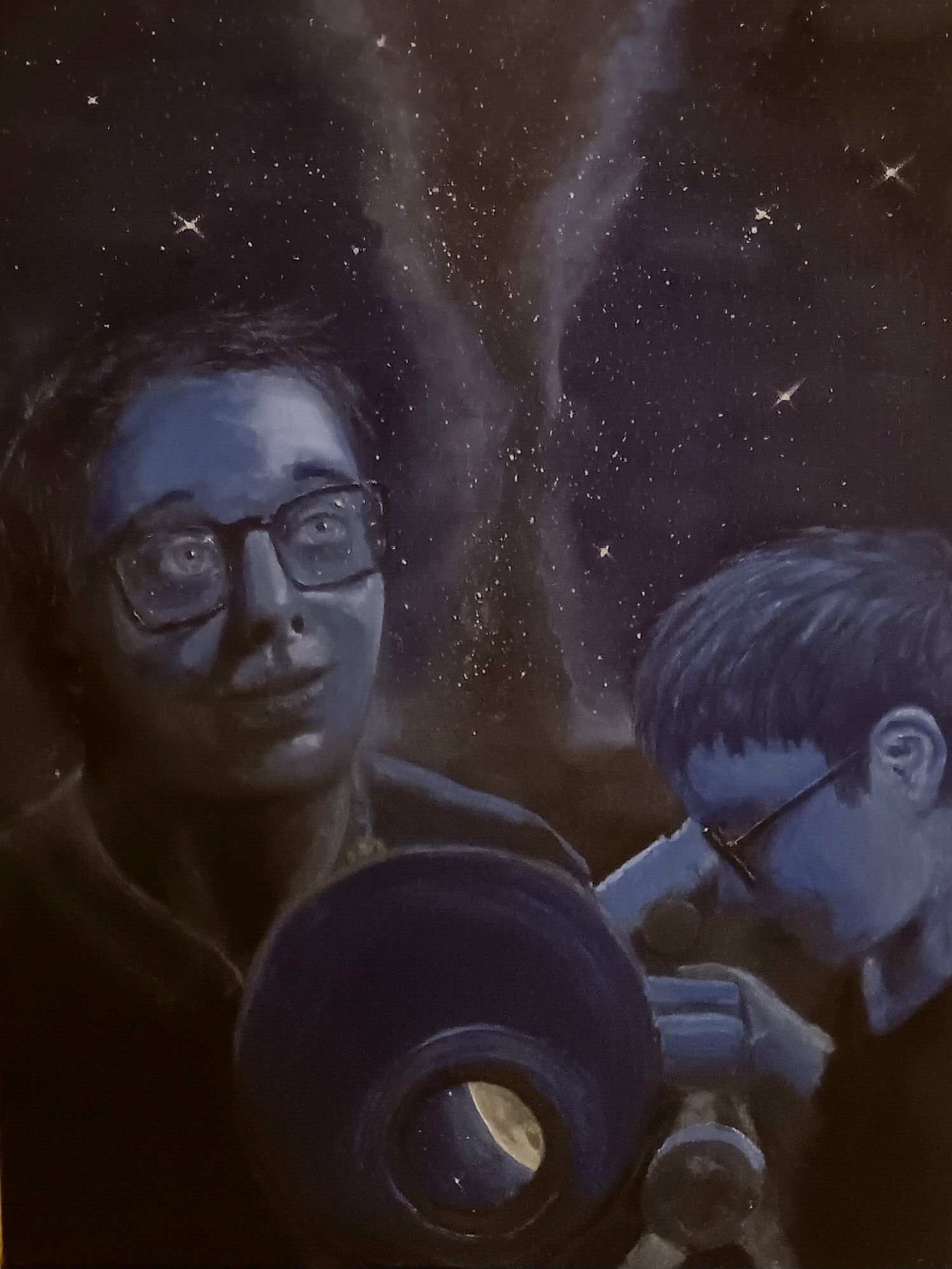Telescope painting